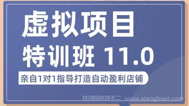 【第246期】虚拟项目特训班（10.0+11.0），0成本获取虚拟素材，0基础打造自动盈利店铺