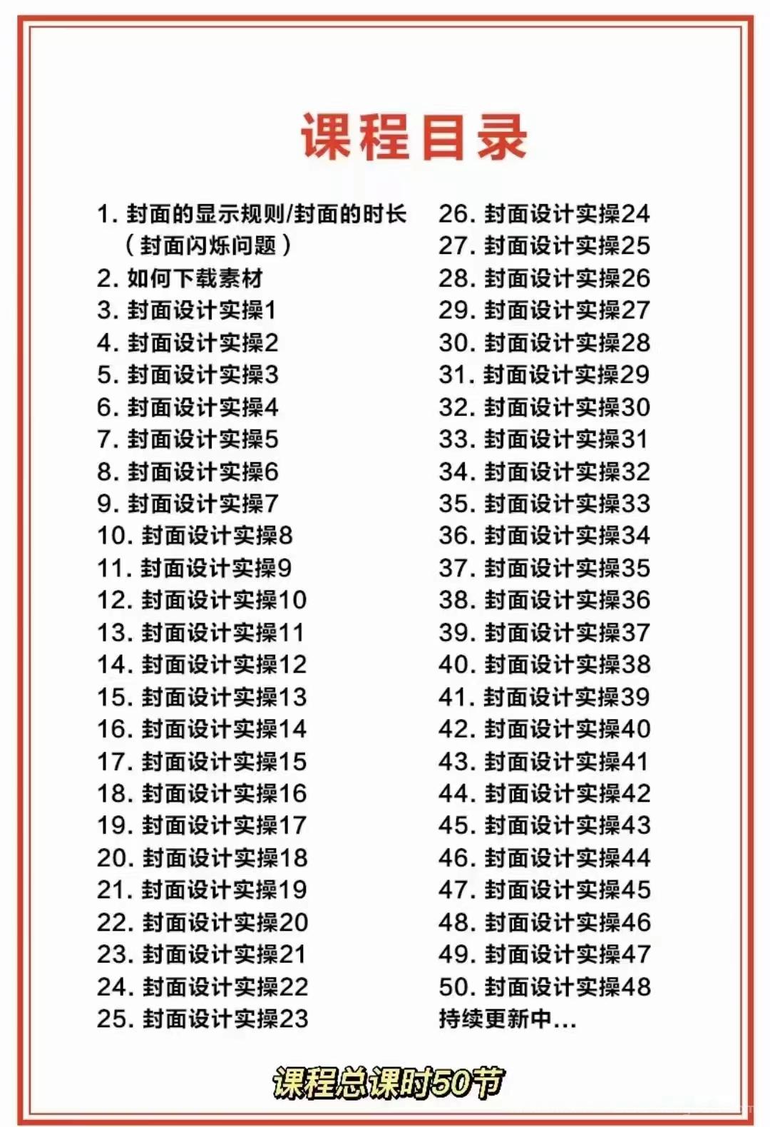 【第462期】2023年让你抖音起飞的封面制作课程，多让你的抖音账号逼格拉满（教程+素材）