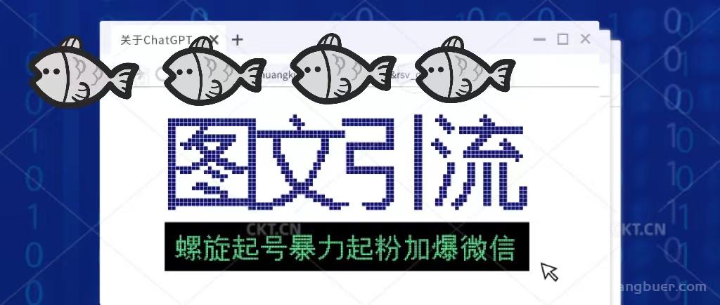 【第600期】23年价值1980的图文引流创业粉螺旋起好技术暴力起粉加爆微信