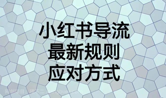 【第2580期】小红书导流最新规则应对方式【揭秘】