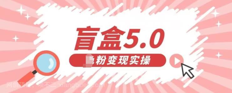 【第3275期】盲盒交友5.0，男粉变现实操项目，亲测变现效果极好【揭秘】