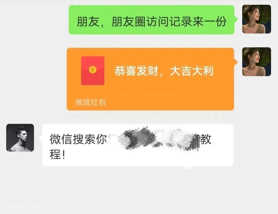 一单卖9.9的信息差项目，朋友圈访客记录教程