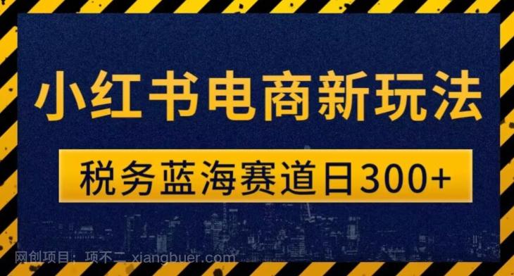 【第4729期】税务师小红书电商新玩法，知识撸金稳定300+