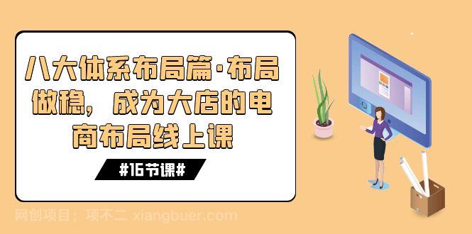 【第6768期】八大体系布局篇·布局做稳，成为大店的电商布局线上课（16节课）