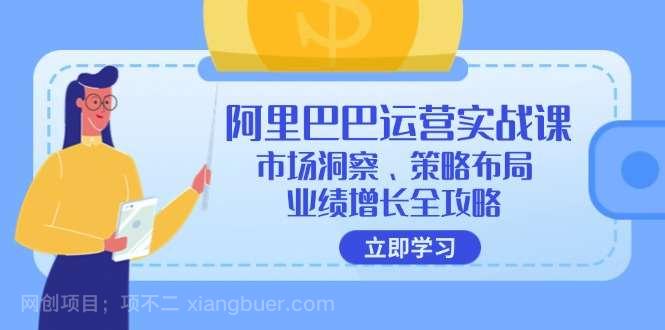 【第13414期】阿里巴巴运营实战课：市场洞察、策略布局、业绩增长全攻略