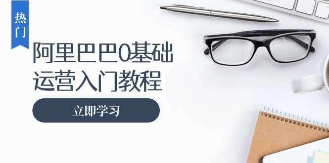 【第14363期】阿里巴巴运营零基础入门教程：涵盖开店、运营、推广，快速成为电商高手