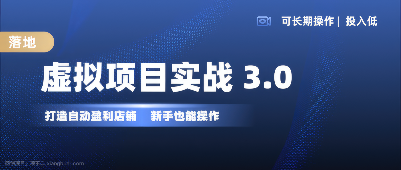 【第14371期】虚拟项目实操落地 3.0,新手轻松上手，单品月入1W+ 