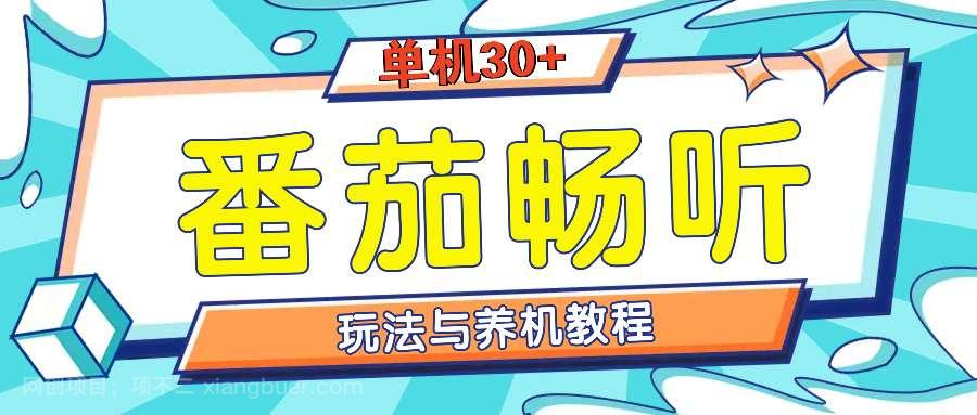 【第14747期】番茄畅听全方位教程与玩法：一天单设备日入30+不是问题