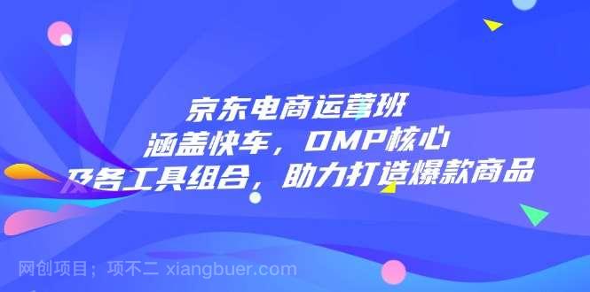 【第14617期】京东电商运营班：涵盖快车，DMP核心及各工具组合，助力打造爆款商品